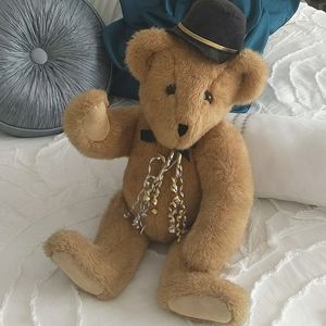 Vermont Teddy Bear Co tan colored bear